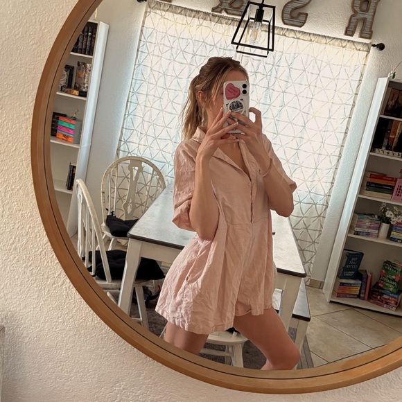 Princess Polly Sinclair Romper Pink - Picture 9 of 9